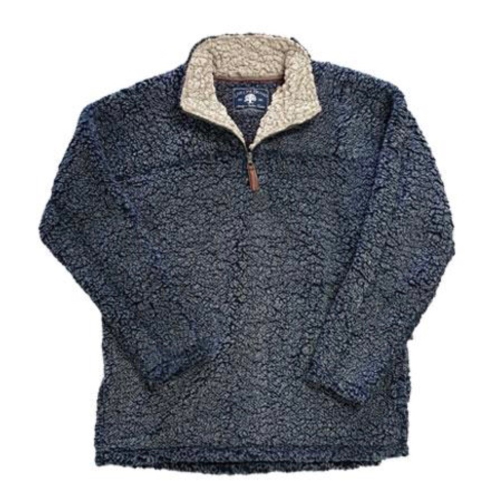 Live Oak Brand super plush fleece, blue